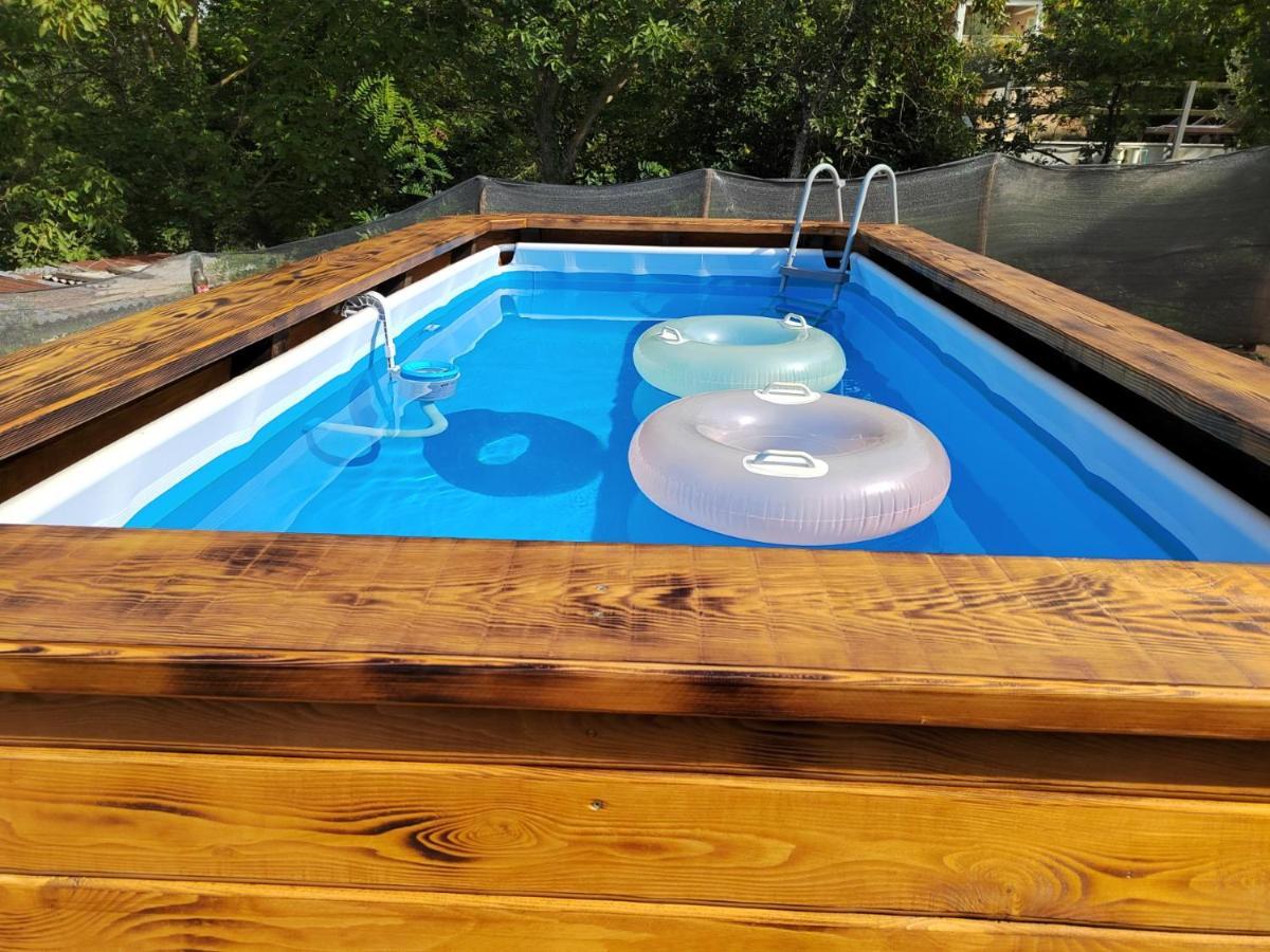 Apartman Goga With Pool And Jacuzzi Labin  Exterior foto
