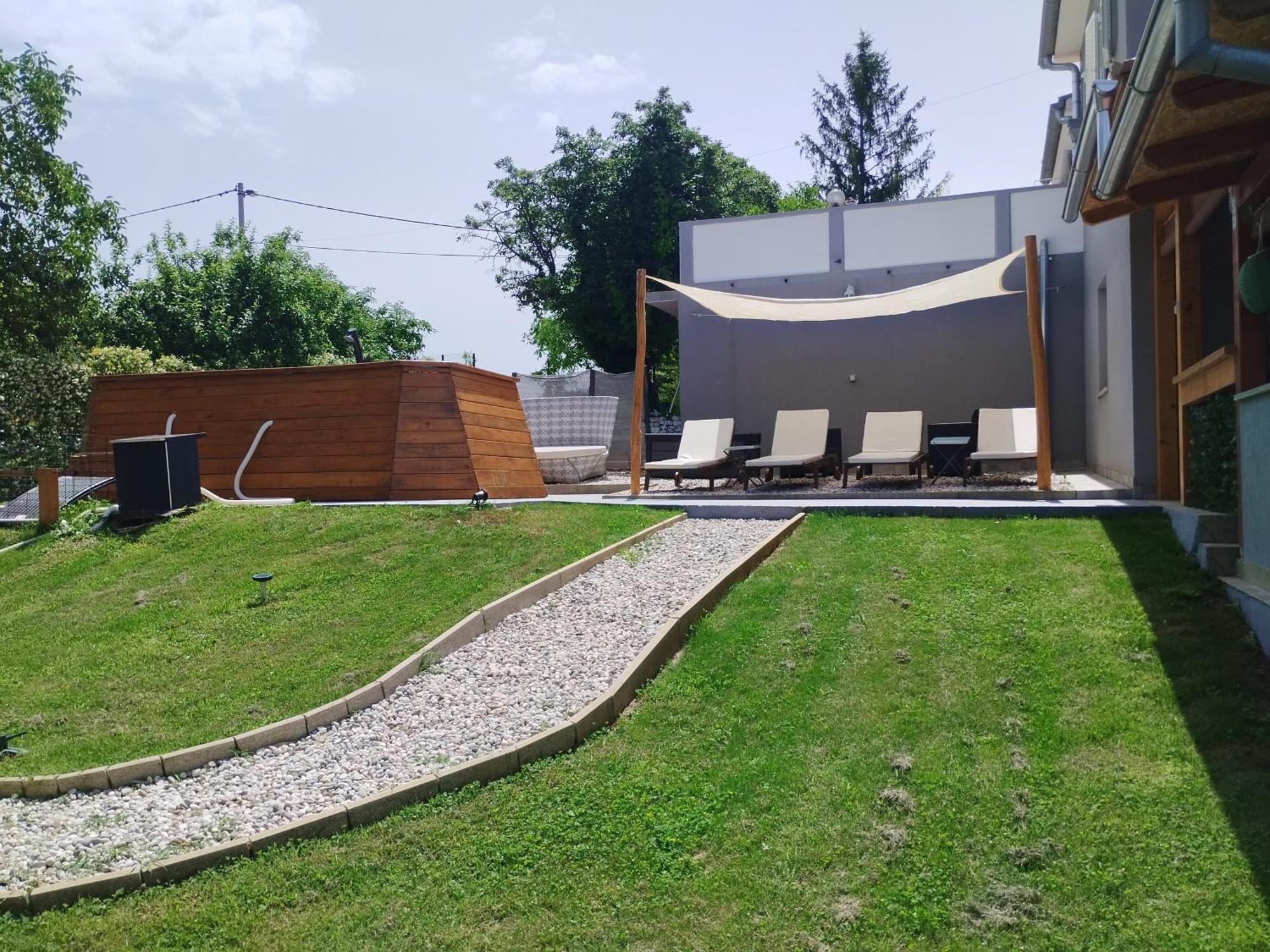 Apartman Goga With Pool And Jacuzzi Labin  Exterior foto